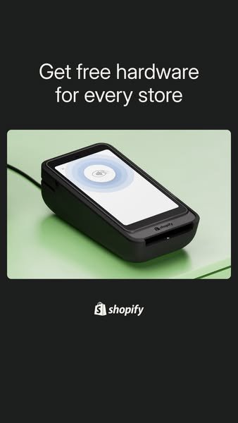 Real Shopify Meta ad: Switching made simpler — free card reader POS offer, 60 days running